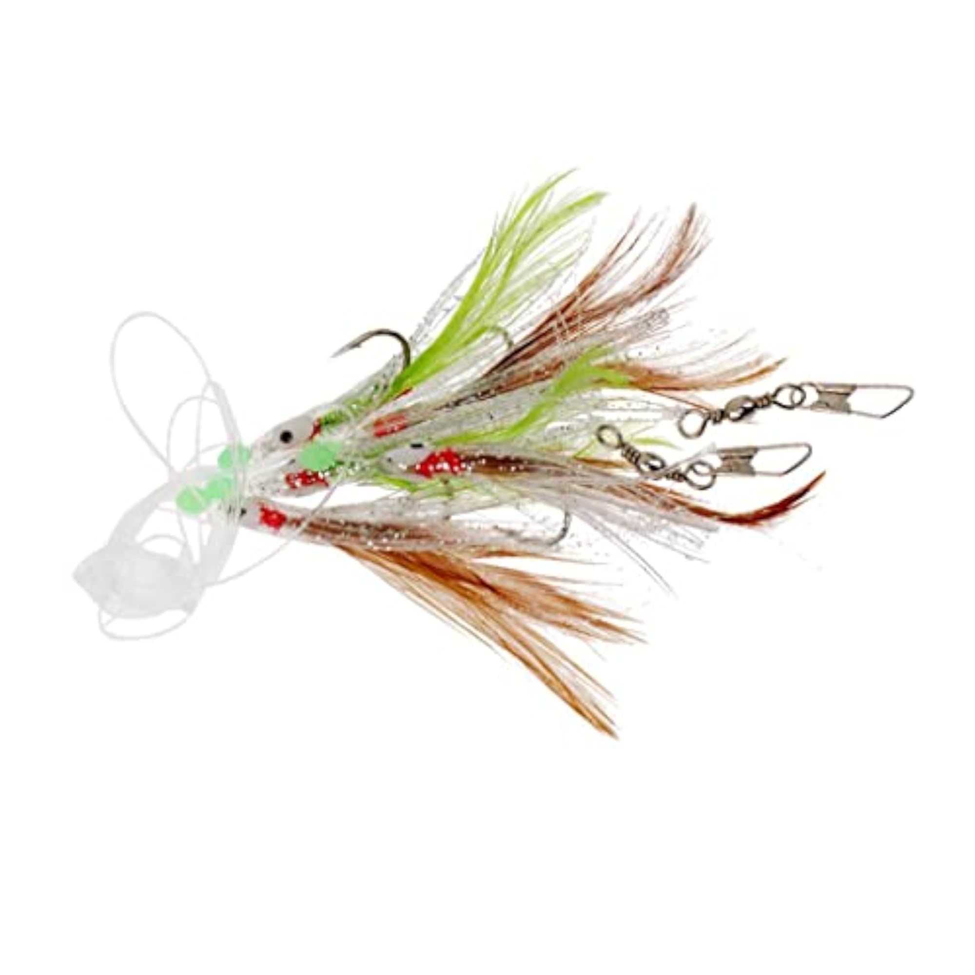 Sabiki Fishing Lure Rigs with Barbed Hooks